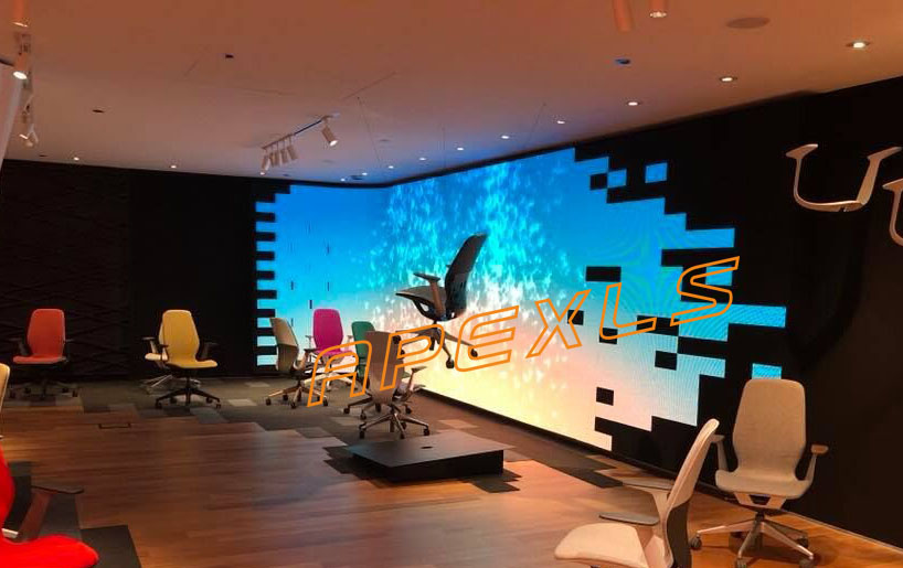 Apexls Creative LED Flexible Display Helped Steelcase Win International Awards