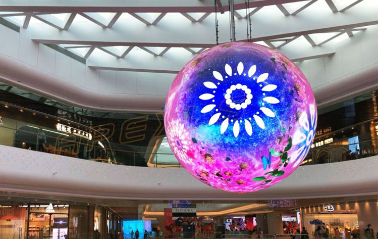 LED sphere display