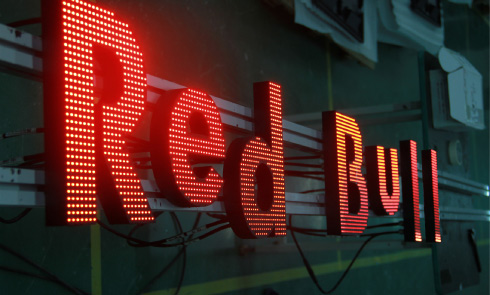 Brand LOGO LED Display custom