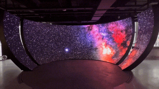 LED Curved Bowl Screen