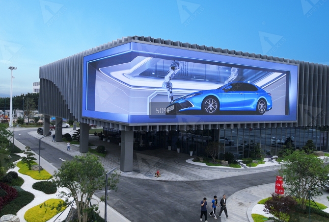 383㎡ Saving Outdoor LED Displays