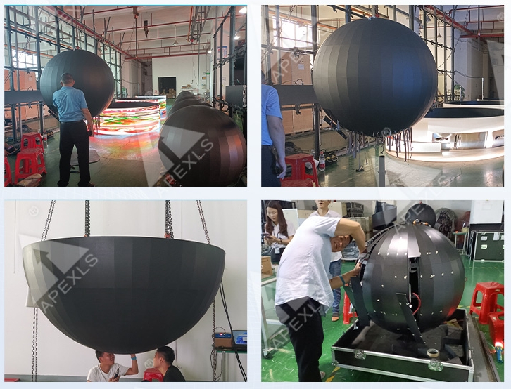 LED sphere display
