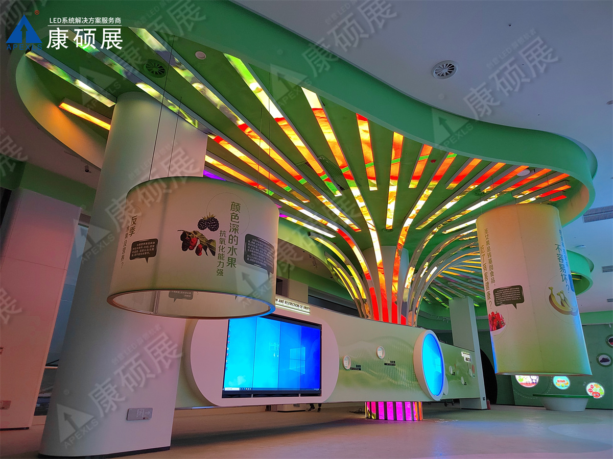 tree-shaped LED display screens